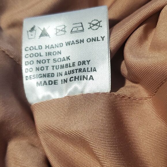 Hello Molly Glitter Gypsy Mini Dress Bronze Sequin Party Dress – Women’s - Picture 13 of 16